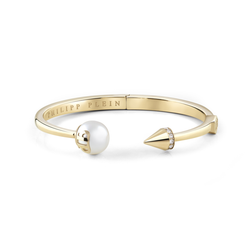 Pulsera Acero Dorado Mujer Philipp Plein PJ8EA04BU Perla Logo PP