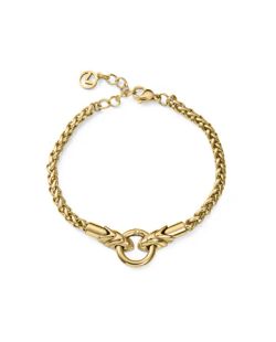 Pulsera Acero Dorado Viceroy 15189P01012 Cadenas En Brillo