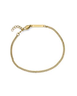 Pulsera Acero Dorado Viceroy Hombre 14341P01012 Cadena En Brillo