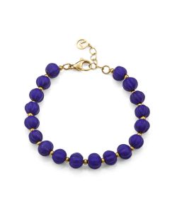 Pulsera Acero Dorado Viceroy Mujer 14354P01013 Bolas Cristal Azul
