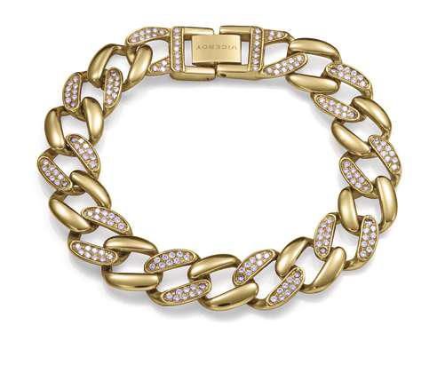 Pulsera Acero Dorado Viceroy Mujer 14448P01012 Circonitas