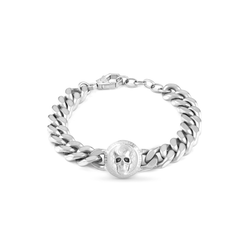 Pulsera Acero Hombre Philipp Plein PJ8AA13BU Calavera 3D