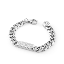 Pulsera Acero Hombre Philipp Plein PJTEA03BL Tallado Plein
