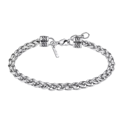 Pulsera Acero Inoxidable Lotus Hombre LS2292-2/1 Eslabones En Brillo 19,5+1,5cm