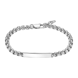 Pulsera Acero Inoxidable Lotus Hombre LS2365-2/1 Eslabones En Brillo 18,8+1,9cm