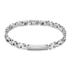 Pulsera Acero Inoxidable Lotus Hombre LS2596-2/1 Eslabones En Brillo 21cm