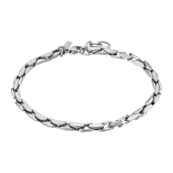 Pulsera Acero Inoxidable Lotus Hombre LS2598-2/1 Eslabones En Brillo 19,5+2,1cm