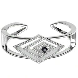 Pulsera Acero Karl Lagerfeld Mujer 5483666 Forma Diamante Swarovski