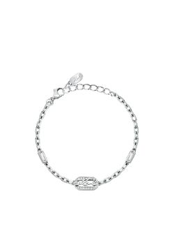 Pulsera Acero Karl Lagerfeld Mujer KLAYC34 Logo Karl Circonitas