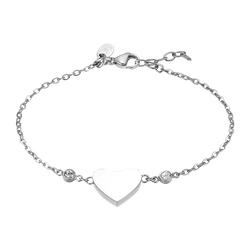 Pulsera Acero Lotus Style Mujer LS2558-2/1 Corazón Circonitas