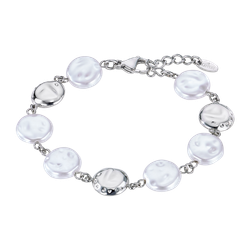 Pulsera Acero Lotus Style Mujer LS2562-2/1 Perlas