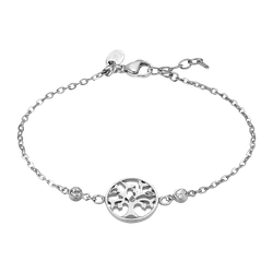 Pulsera Acero Lotus Style Mujer LS2600-2/1 Árbol De La Vida Circonitas