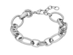 Pulsera Acero Marea Mujer C03103/AX Eslabones En Brillo