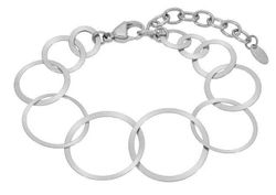 Pulsera Acero Marea Mujer C03103/BB Eslabones En Brillo