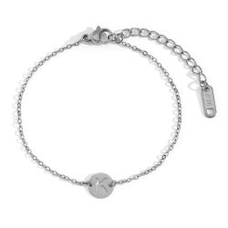 Pulsera Acero Mujer PSL0078RHK Letra K