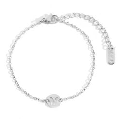 Pulsera Acero Mujer PSL0078RHM Letra M