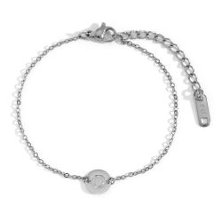 Pulsera Acero Mujer PSL0078RHO Letra O