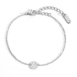 Pulsera Acero Mujer PSL0078RHR Letra R