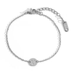 Pulsera Acero Mujer PSL0078RHU Letra U