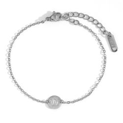 Pulsera Acero Mujer PSL0078RHW Letra W