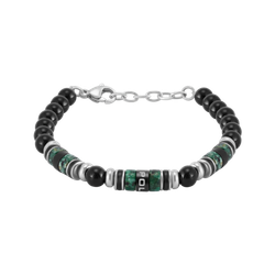 Pulsera Acero - Piedras Minerales Police PEAGB0083302