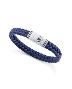 Pulsera Acero-Piel azul Viceroy Hombre 14330P01013 Trenzada