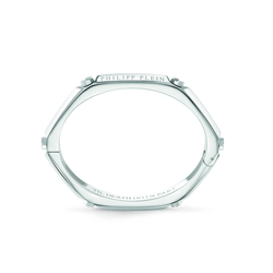 Pulsera Acero Plateado Mujer Philipp Plein PJ1EA06BL Rígida Frase Philipp Plein Grabada