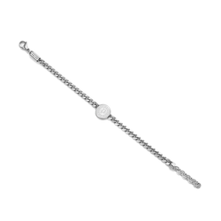 Pulsera Acero Police PEAGB0009601 Logo Police