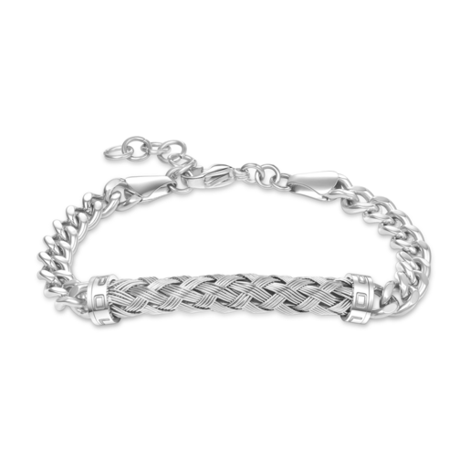 Pulsera Acero Police PEAGB0032402 Eslabones Pulidos