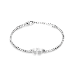 Pulsera Acero Police PEAGB0033301 Logo Police