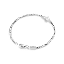 Pulsera Acero Police PEAGB0033301 Logo Police
