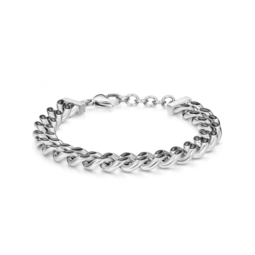 Pulsera Acero Police PEAGB0037501 Eslabones Pulidos