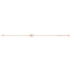 Pulsera Acero Rosa Argyor-MRM  (AC)403632 Eslabones Con Doble Aro