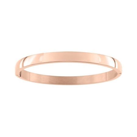 Pulsera Acero Rose Argyor MRM Mujer (AC)433694 Aro Rígido en Brillo