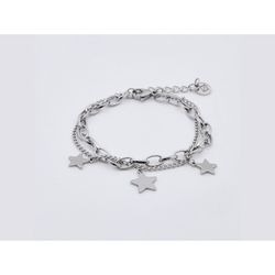 Bracelet en acier Sovrani AV0074 avec breloques étoiles