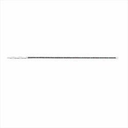 Pulsera Acero Sovrani Mujer J8452 Circonitas Negras Bicolor Verdes 17+3cm