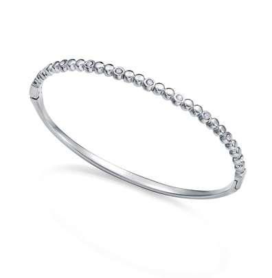 Pulsera Acero Viceroy Mujer 15275P01000 Rígida C. Circonitas