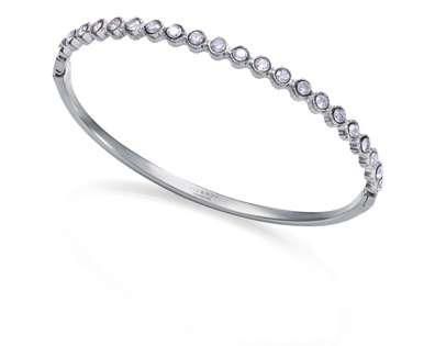 Pulsera Acero Viceroy Mujer 15276P01000 Rígida C. Circonitas