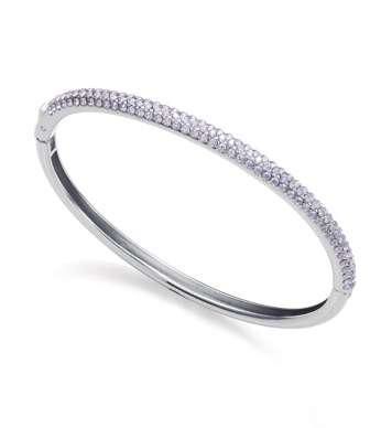 Pulsera Acero Viceroy Mujer 15278P01000 Rígida C. Circonitas