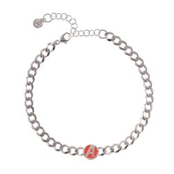 Pulseira de prata dos Vingadores MAG1013B Marvel