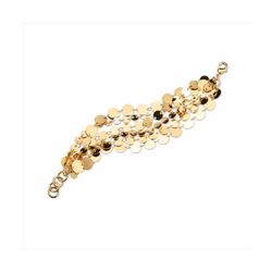 Pulsera Bronce 17+3cm Sovrani J6636 6 Filas Doradas Latón