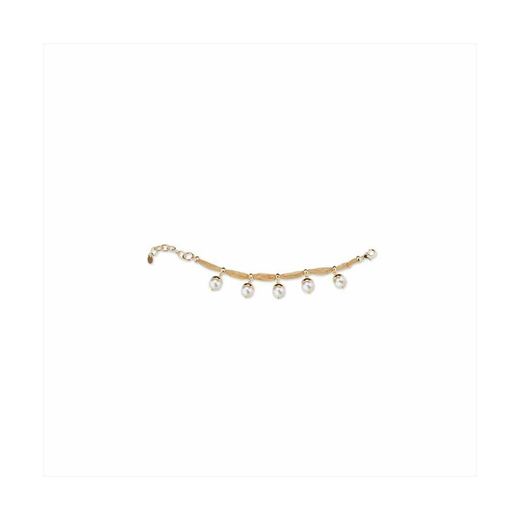 Pulsera Bronce 17+5cm Sovrani J8930 Dorado Perlas