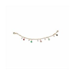 Pulsera Bronce 18+3cm Sovrani J9050 Dorado Melanie Piedras Multicolor