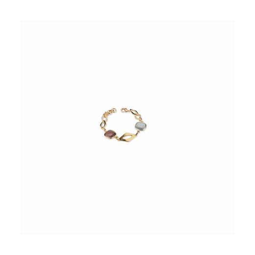 Bronze Bracelet 19+2cm Sovrani J8710 Gold Gray Brown Crystals