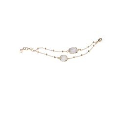 Bronze Bracelet 19+3cm Sovrani J7941 Golden Gray Cat's Eye