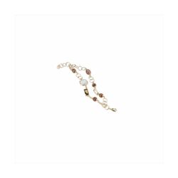 Bracelet en bronze 19+3cm Sovrani J8525 Œil de chat marron doré