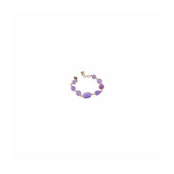 Pulsera Bronce 20+3cm Sovrani J10026 Rossette Piedras Moradas Latón