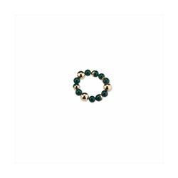 Pulsera Bronce 7cm Sovrani J8901 Dorado Agatas Verdes
