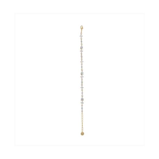 Pulsera Bronce Dorado Sovrani Mujer J12104 Circonitas 16+4cm
