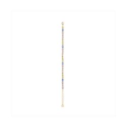 Pulsera Bronce Dorado Sovrani Mujer J12110 Circonitas Multicolor 16+4cm
